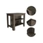 FM FURNITURE Brooklyn Wooden Kitchen Island - image 5