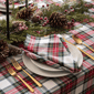 Threadmade Christmas Classic Holiday Plaid Napkins - Set of 8 - image 4