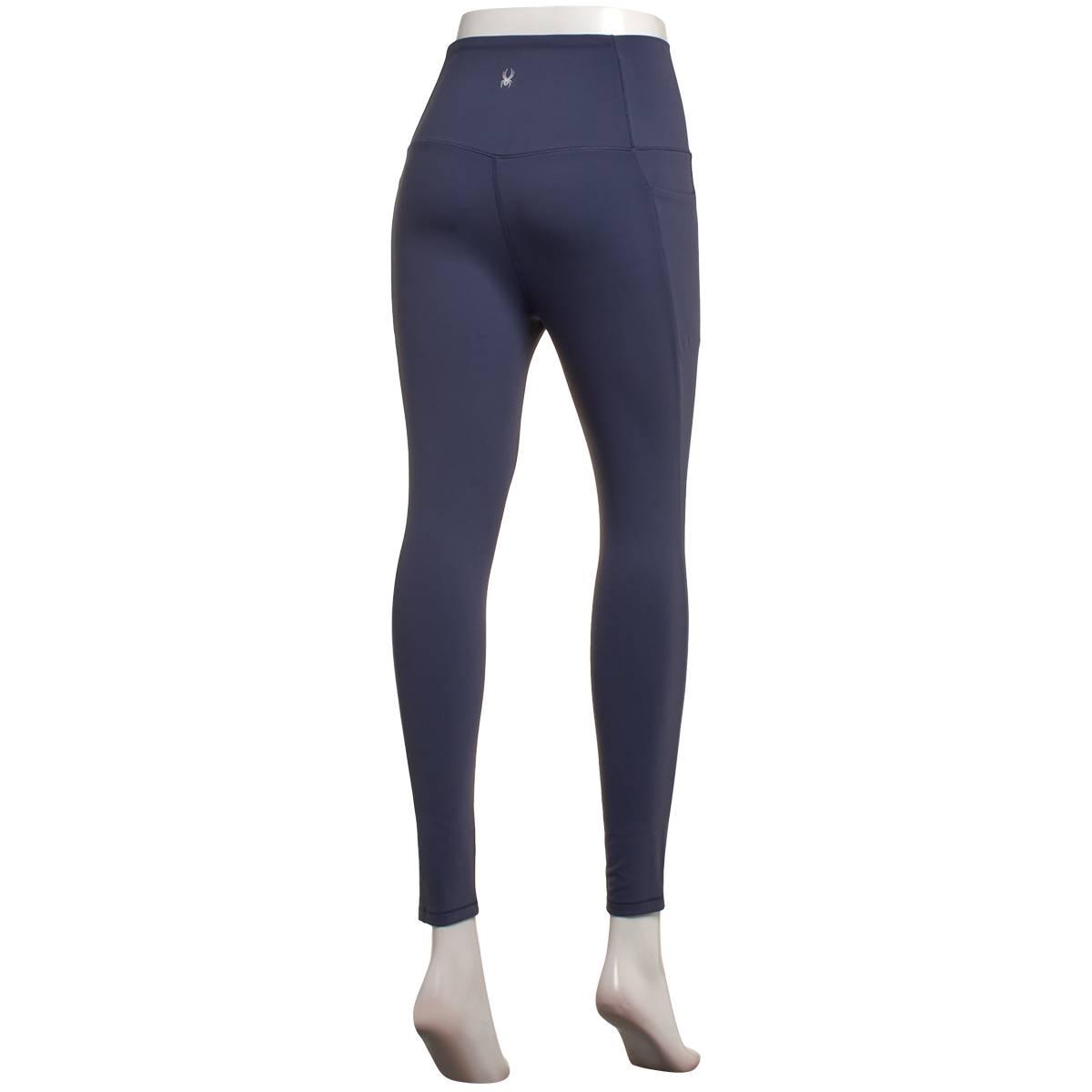Womens Spyder Peached Leggings w/ Floating Pockets