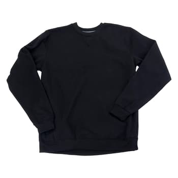 Mens Big & Tall Starting Point Fleece Crew Sweatshirt - Black/Grey ...