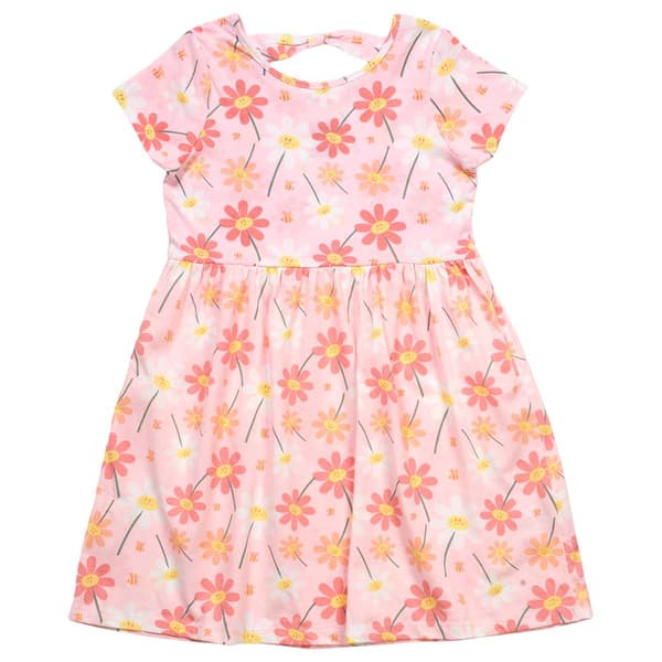 Girls (7-12) Freestyle Revolution Smile Daisies Dress