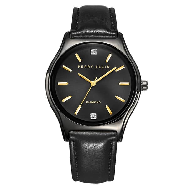 Mens Perry Ellis Genuine Diamond Dial Watch - PE0010GU.UK - image 