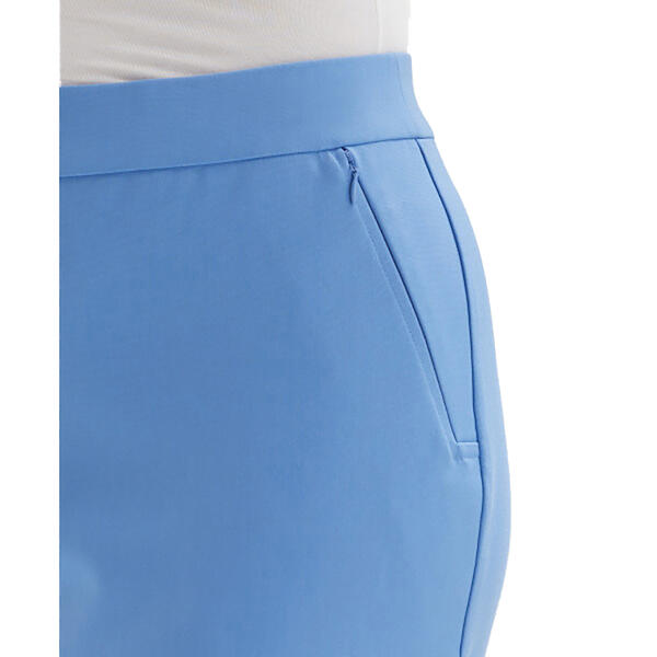 Plus Size Rafaella&#174; Satin Twill Capri Pants with Grommet Detail