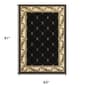 9th & Pike&#174; Fleur de Lis Diamond Border Area Rug - image 5