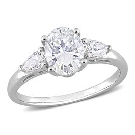 Gemstone Classics&#40;tm&#41; 1 3/4kt. Dew Moissanite Engagement Ring