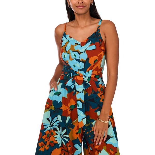 Womens MSK Challis Genie Leg Jumpsuit w/Tie Waist