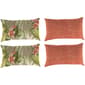 Jordan Lumbar Outdoor Toss Pillows - Tory Sunset/Tahiti Sunrise - image 1