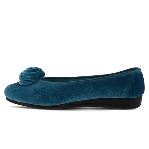 Womens Flexus® By Spring Step Roseloud Slip-On Ballet Slippers