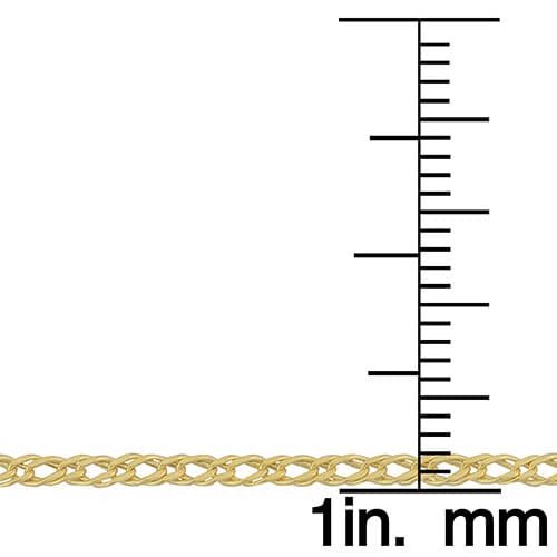 Gold Classics&#8482; 10kt. Gold 18in. Diamond Cut Necklace