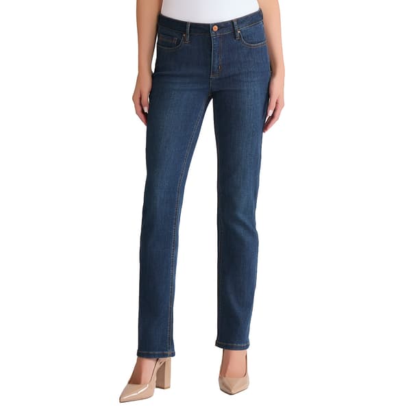 Womens Jones New York Lexington Straight Leg Jeans - Indigo - image 