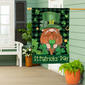 Evergreen St. Patricks Day Leprechaun Large Flag - image 2
