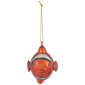 Northlight 4.75in. Glittered Clown Fish Glass Christmas Ornament - image 5