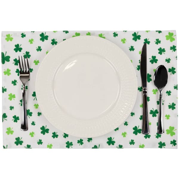 Northlight Seasonal St. Patrick''s Shamrock Placemats - Set of 4