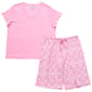 Womens Karen Neuburger Short Sleeve Spring Medallion Pajama Set - image 1