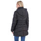 Womens Calvin Klein Long Puffer Coat with Chest Zipper - image 2