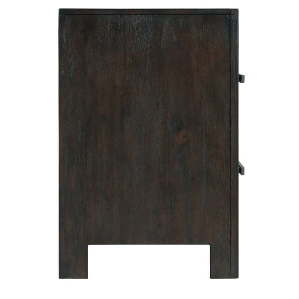 Elements Shelby 2 Drawer Nightstand with USB