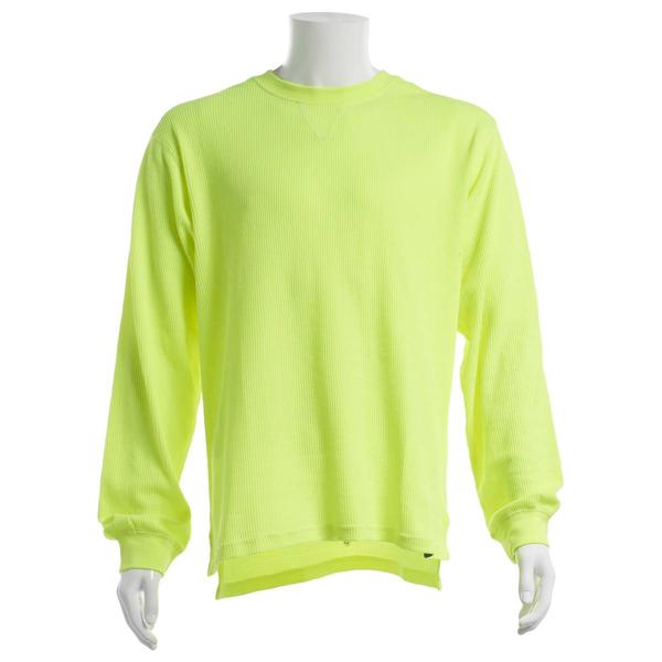 Mens Bass Creek Outfitters Solid Long Sleeve Thermal Crew Tee