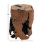 9th & Pike® Brown Reclaimed Wood Natural Footstool - image 5
