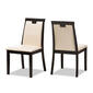 Baxton Studio Evelyn Dining Chairs - Set of 2 - image 4