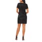 Petites MSK Short Sleeve Sequin Swing Dress - image 2
