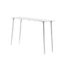 9th & Pike&#40;R&#41; Silver Aluminum Glam Console Table - image 1