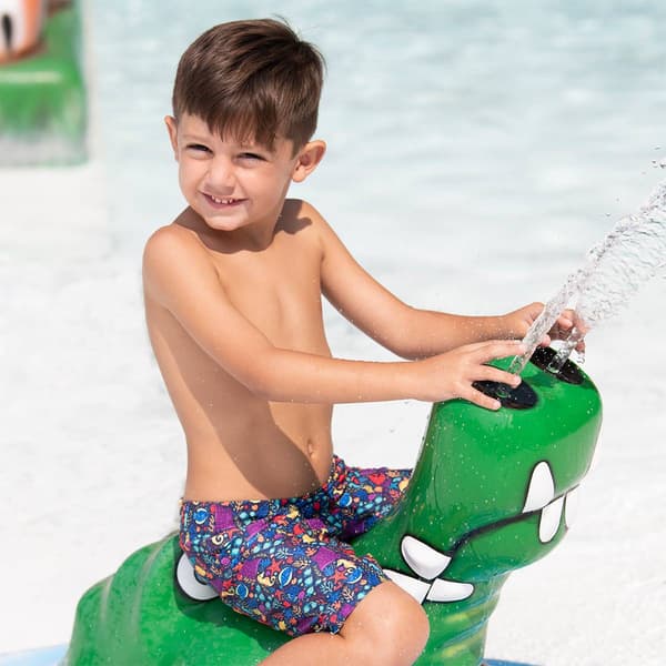 Toddler Boys Dolfin® Little Fish Swim Trunks