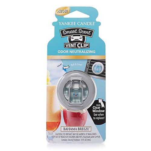 Yankee Candle&#174; Bahama Breeze&#8482; Smart Scent&#8482;Vent Clip