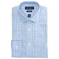 Mens Architect&#40;R&#41; Fitted Plaid Dress Shirt - Blue/Green - image 1