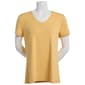 Plus Size Preswick &amp; Moore(R) Short Sleeve V-Neck Tee - image 1