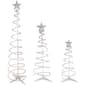 Northlight Seasonal Spiral Christmas Trees - Set of 3 - image 1