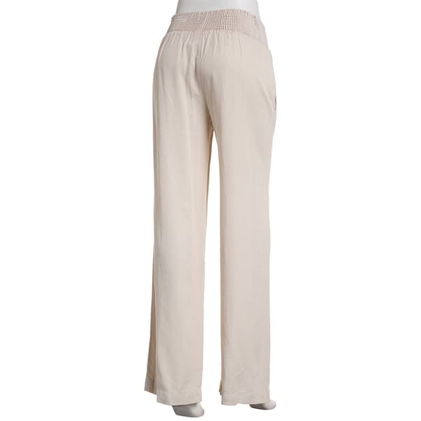 Juniors Love Tree High Waist Causal Smocked Pants