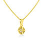 Diamond Classics&#8482; 14kt. Yellow Gold 1/5ctw Diamond Pendant - image 2