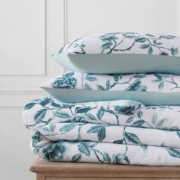 Martha Stewart Vivian Floral Duvet Set