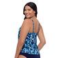 Womens TrimShaper Ronnie Tie Dye Tankini Swim Top - image 2