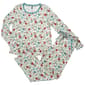 Petite IZOD® Long Sleeve Folk Fantasia Floral Long Leg Pajama Set - image 1