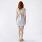 Juniors Trixxi Clip Dot Flutter Sleeve Ruffle Waist Skater Dress - image 2