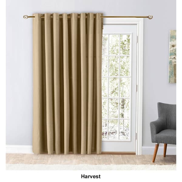 Ricardo&#174; Glasgow Grommet Patio Curtain Panel w/ Wand - 112x84