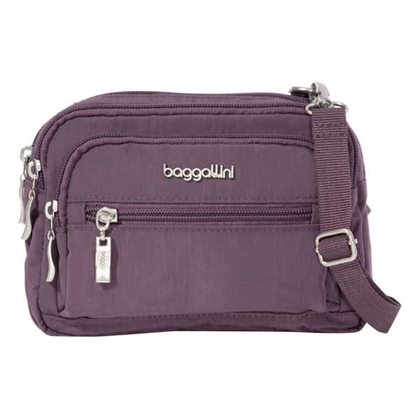 Womens Baggallini Triple Zip Bag