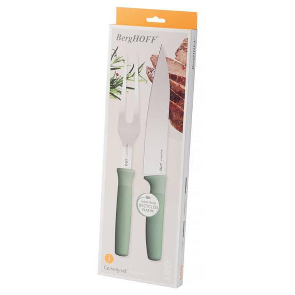 BergHOFF Leo Forest Stainless Steel 2pc. Carving Set