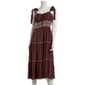 Juniors Trixxi Tie Shoulder Top Stitch Midi Dress - image 1