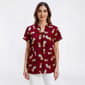 Womens Tommy Hilfiger Sport Daisy Lace Up Ruffle Blouse - image 1