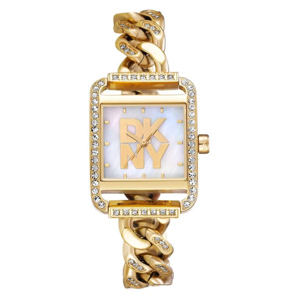 Womens DKNY City Glitz Mother of Pearl Dial Watch - DK1L080M0025