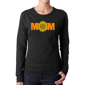 Womens LA Pop Art Mom Sunflower - Word Art Long Sleeve T-Shirt - image 1