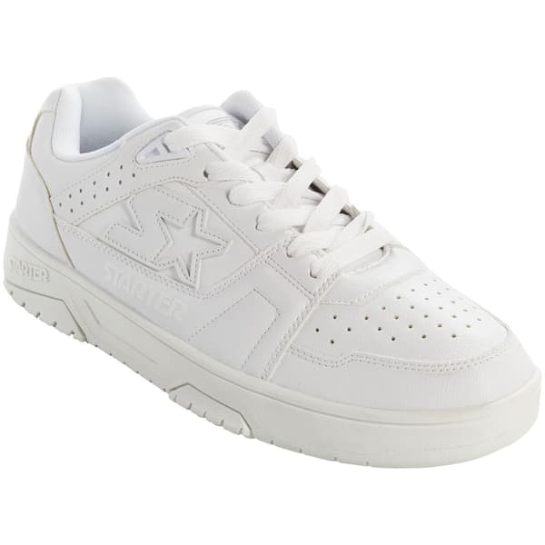 Mens Starter(R) Fastbreak Low X White Monochrome Athletic Sneakers - image 
