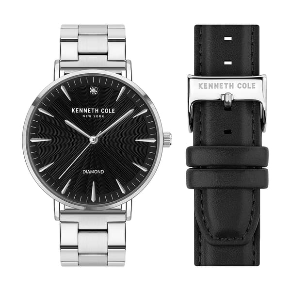 Mens Kenneth Cole Interchangeable Strap Watch Set - KCWGG2174661