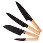 BergHOFF Ron Stainless Steel 4pc. Black Kitchen Knife Set - image 2