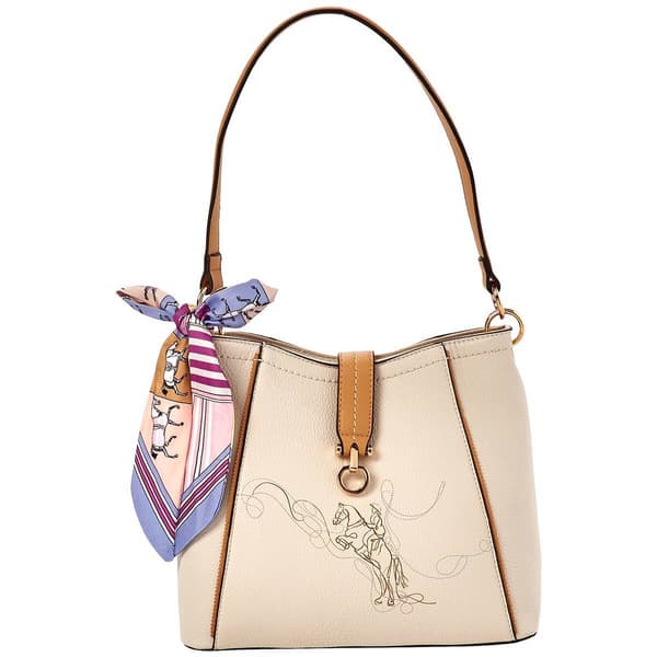 DS Fashion Hobo Horse Detail & Scarf
