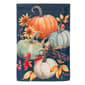 Evergreen All Things Pumpkins Suede House Flag - image 1