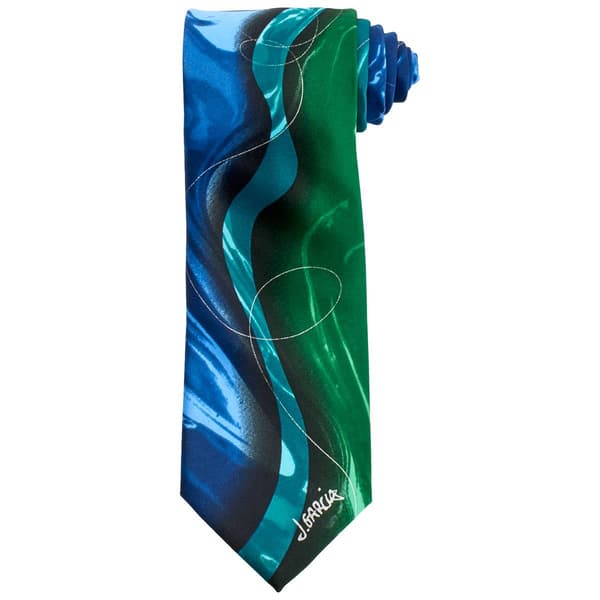 Mens Jerry Garcia Butterfly Trap 13 Tie - image 