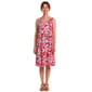 Womens Harlow & Rose Sleeveless Abstract Shift Dress - image 1